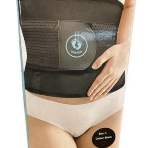 Babygo Womens Postpartum Support Belt Shaper Weight Loss Plan Book New